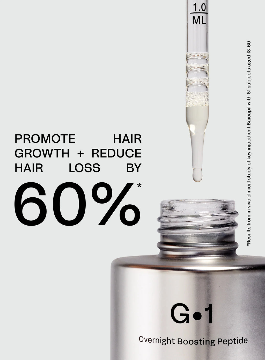 G•1 Overnight Boosting Peptide Hair Serum