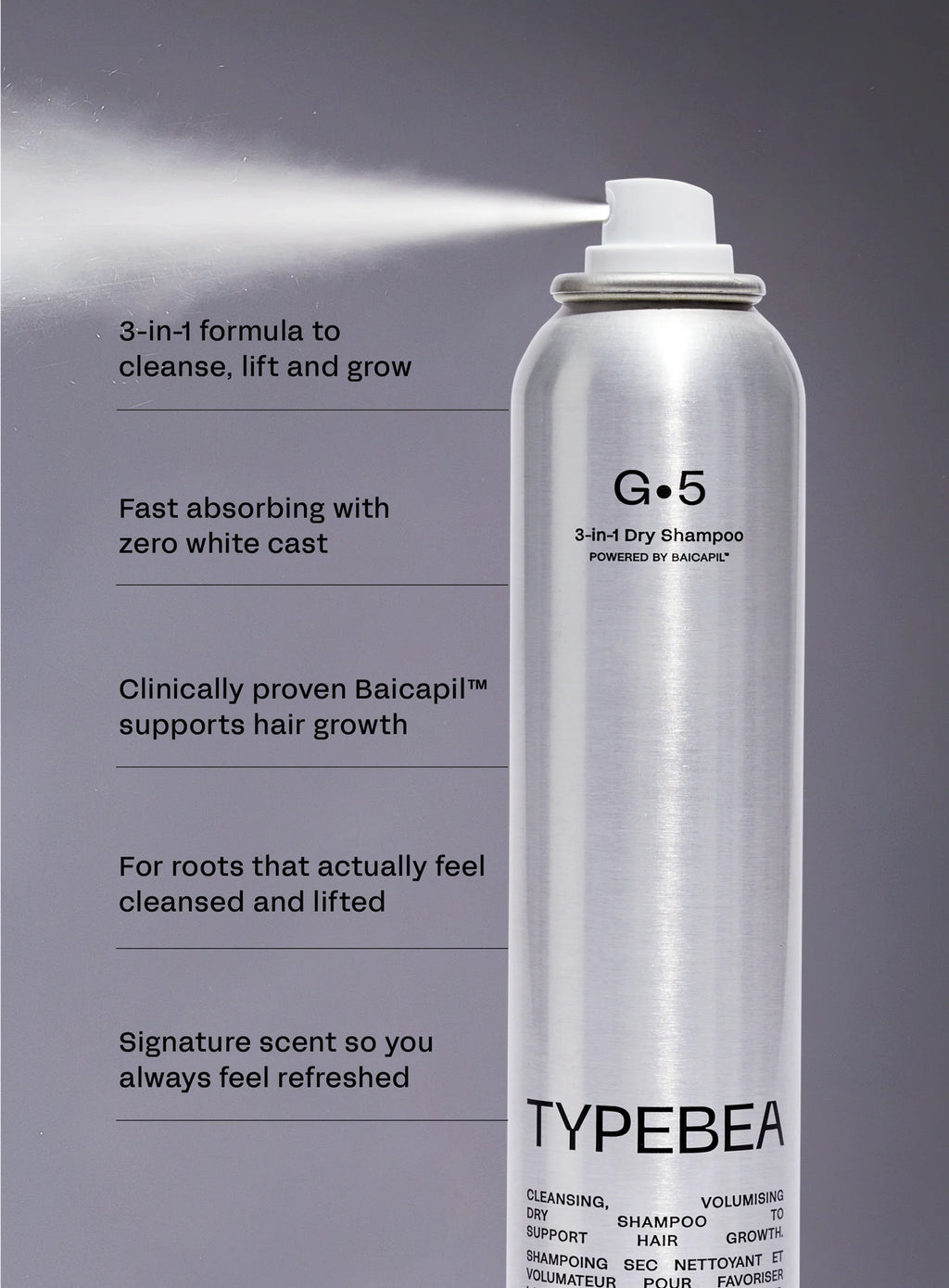G•5 3-in-1 Dry Shampoo