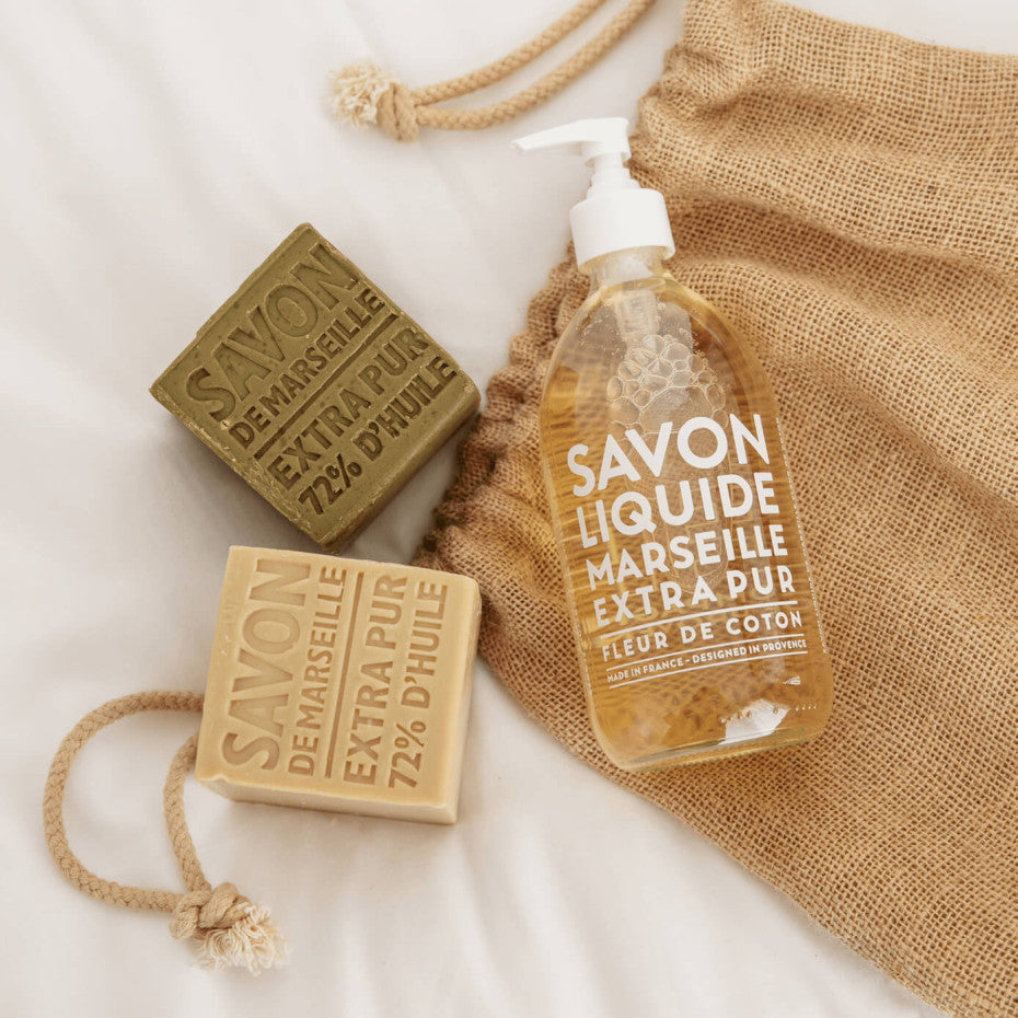 Cotton Flower Liquid Marseille Hand Soap